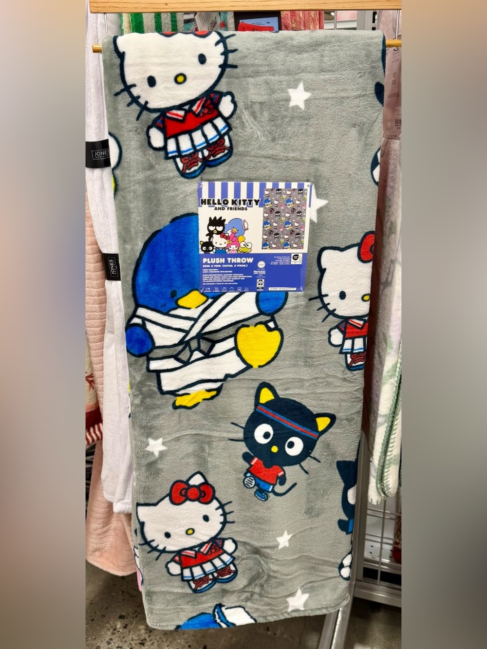 New hello kitty blanket throw plush